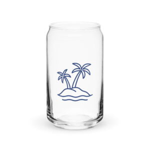 Glas in blikvorm