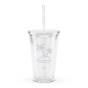 Doorzichtige plastic beker